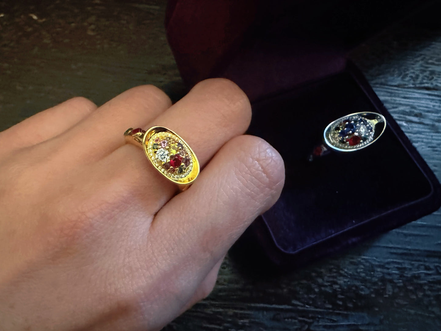 Treasure Bowl Energy Ring 聚宝盆能量戒指