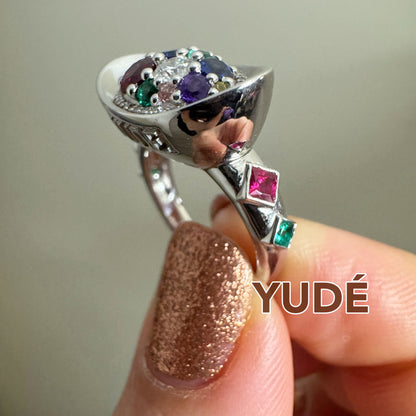 Treasure Bowl Energy Ring 聚宝盆能量戒指