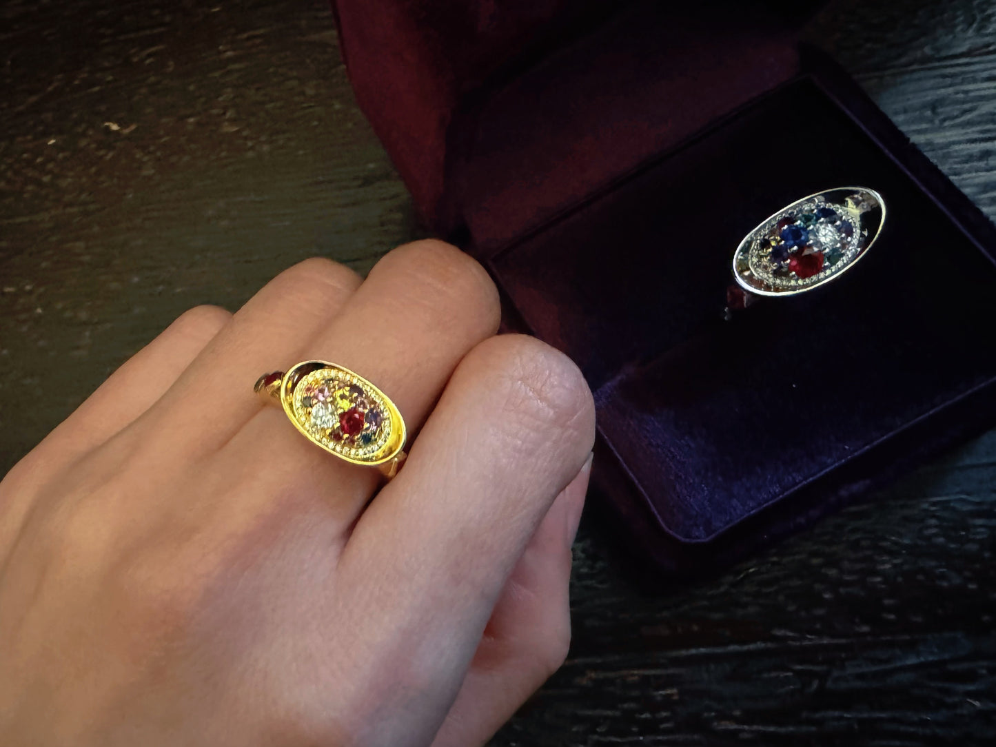 Treasure Bowl Energy Ring 聚宝盆能量戒指