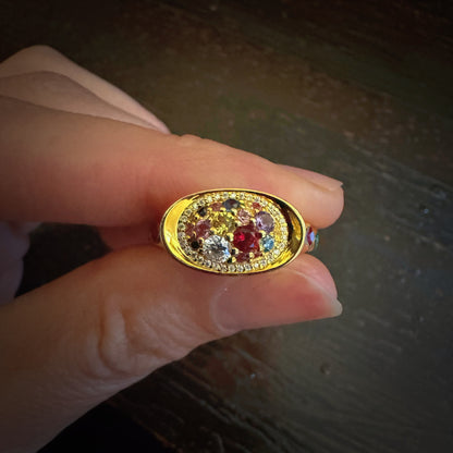 Treasure Bowl Energy Ring 聚宝盆能量戒指