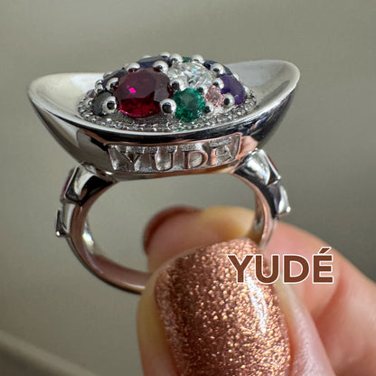 Treasure Bowl Energy Ring 聚宝盆能量戒指