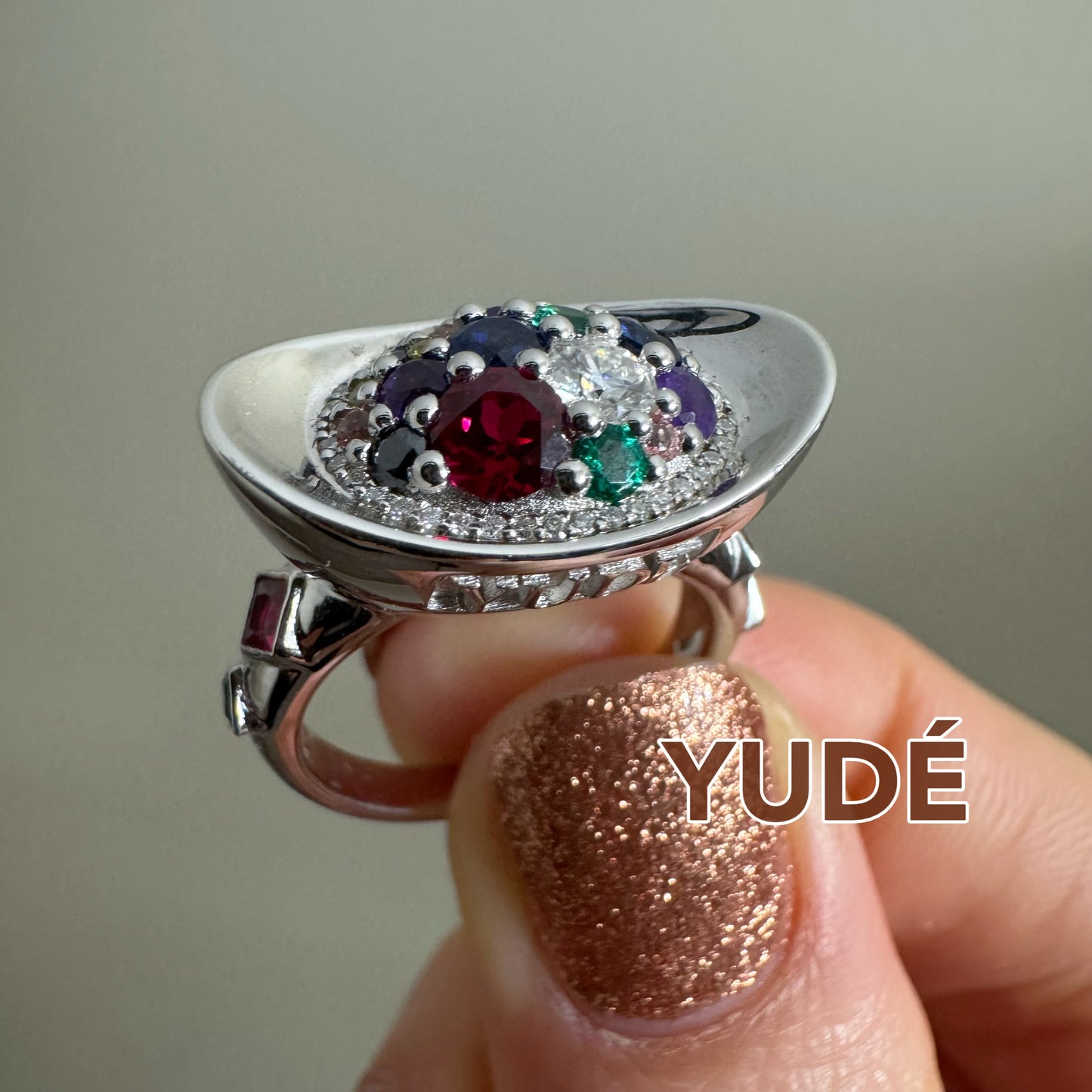 Treasure Bowl Energy Ring 聚宝盆能量戒指