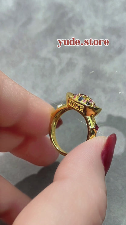 Treasure Bowl Energy Ring 聚宝盆能量戒指