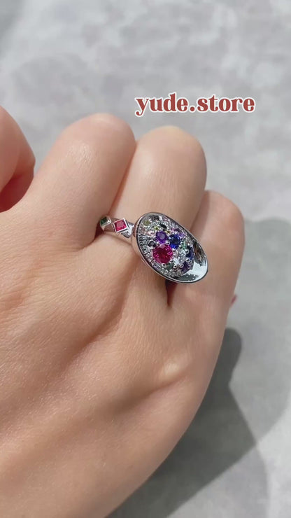 Treasure Bowl Energy Ring 聚宝盆能量戒指